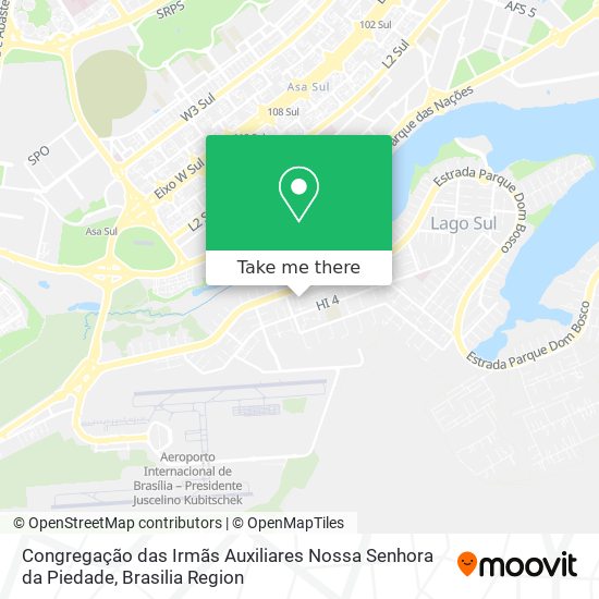 Congregação das Irmãs Auxiliares Nossa Senhora da Piedade map