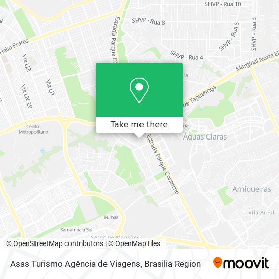 Asas Turismo Agência de Viagens map