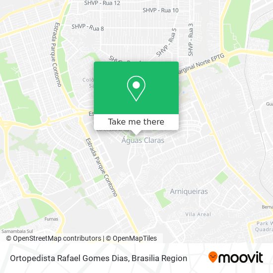 Ortopedista Rafael Gomes Dias map