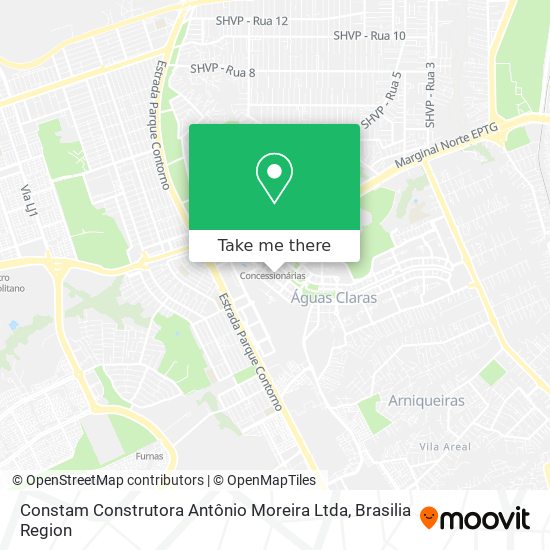 Constam Construtora Antônio Moreira Ltda map