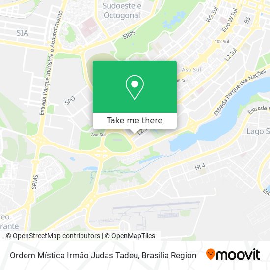 Ordem Mística Irmão Judas Tadeu map