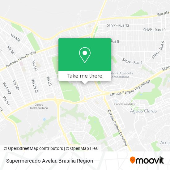 Supermercado Avelar map