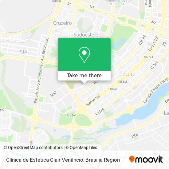 Clínica de Estética Clair Venâncio map