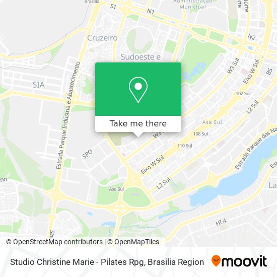 Studio Christine Marie - Pilates Rpg map