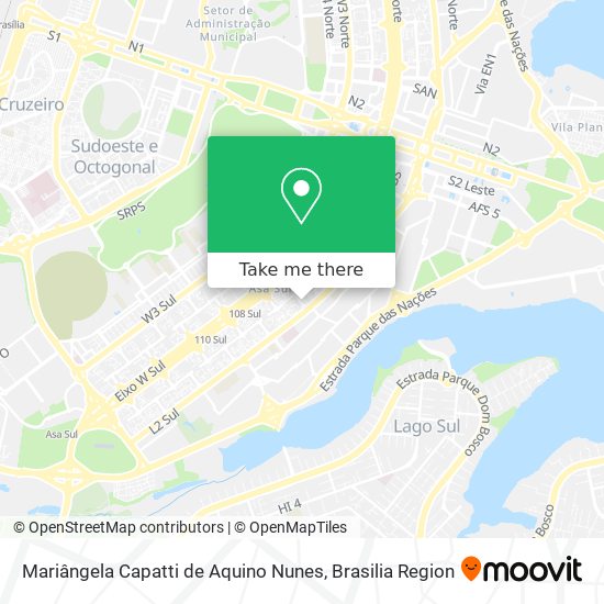Mariângela Capatti de Aquino Nunes map