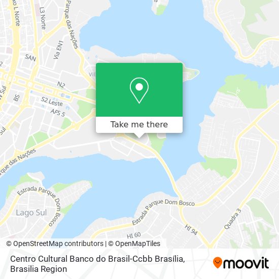 Centro Cultural Banco do Brasil-Ccbb Brasília map