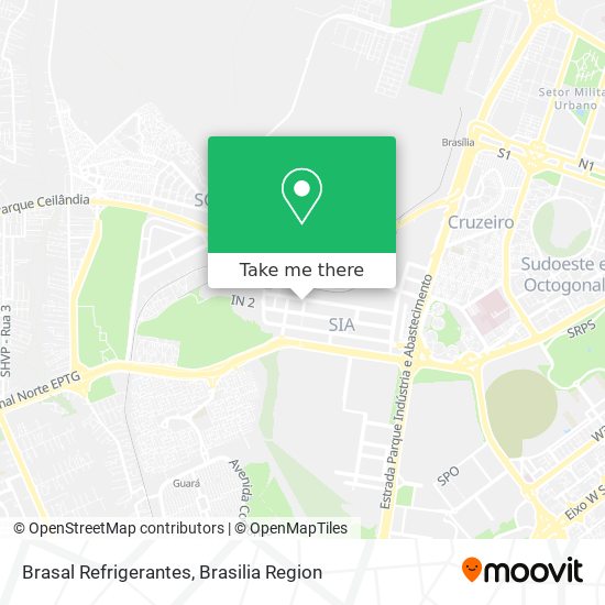 Brasal Refrigerantes map