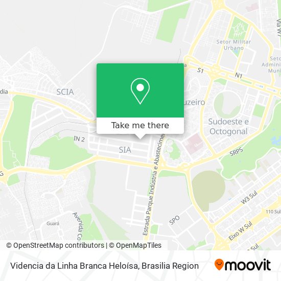 Videncia da Linha Branca Heloísa map