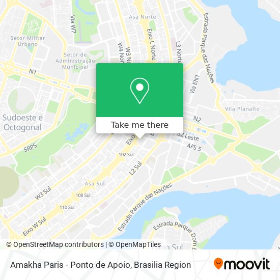 Amakha Paris - Ponto de Apoio map