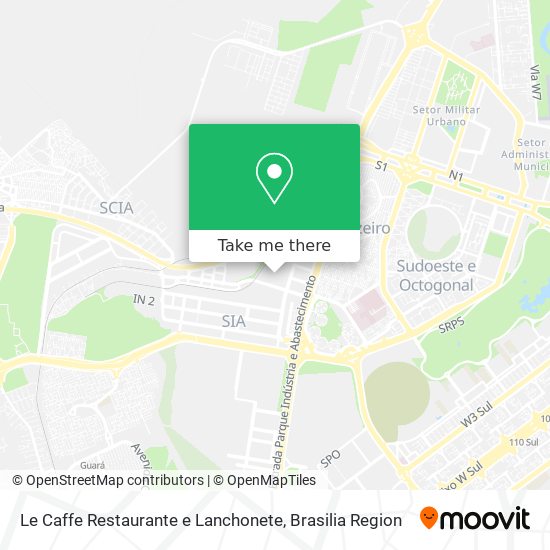 Le Caffe Restaurante e Lanchonete map