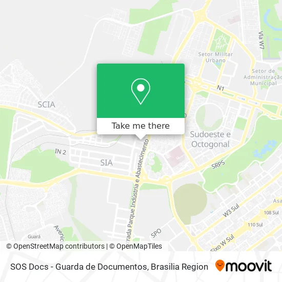 SOS Docs - Guarda de Documentos map