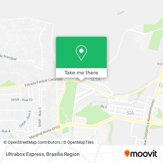 Ultrabox Express map