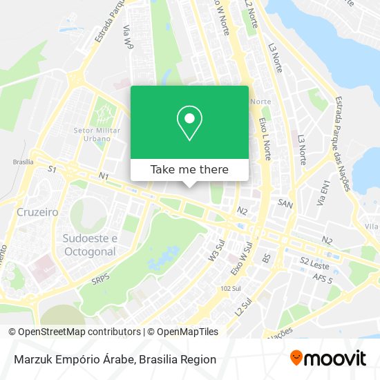 Marzuk Empório Árabe map