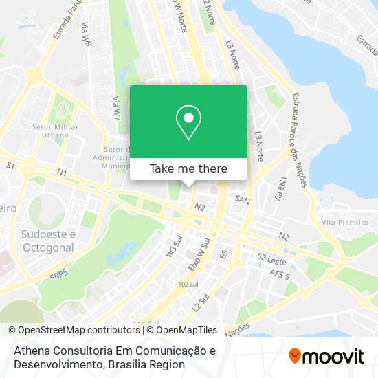 Athena Consultoria Em Comunicação e Desenvolvimento map