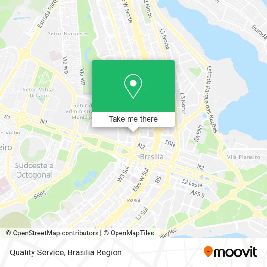 Quality Service map