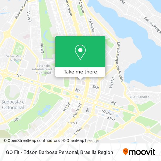 Mapa GO Fit - Edson Barbosa Personal