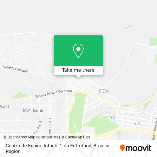 Centro de Ensino Infantil 1 da Estrutural map
