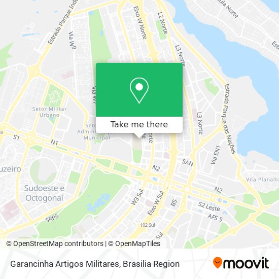 Garancinha Artigos Militares map