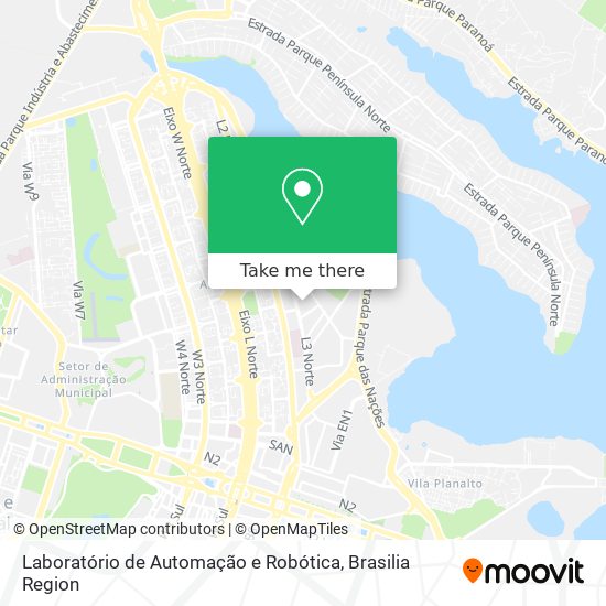 Mapa Laboratório de Automação e Robótica