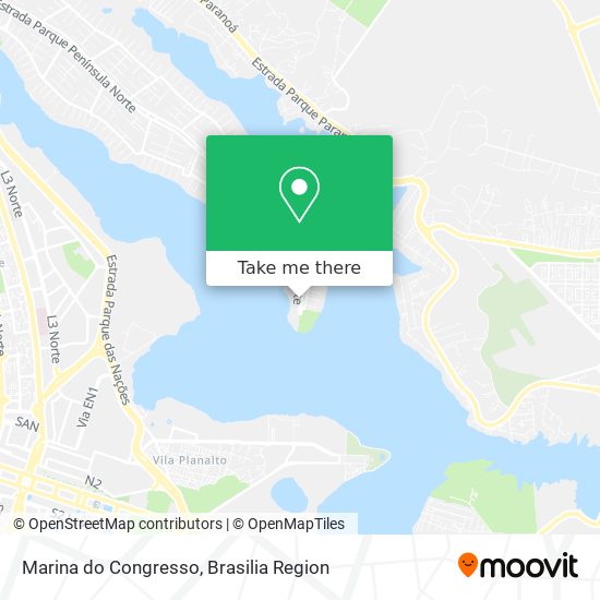 Marina do Congresso map