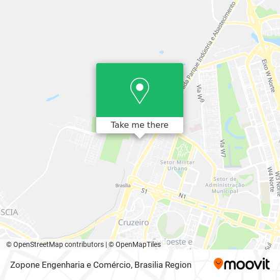 Zopone Engenharia e Comércio map