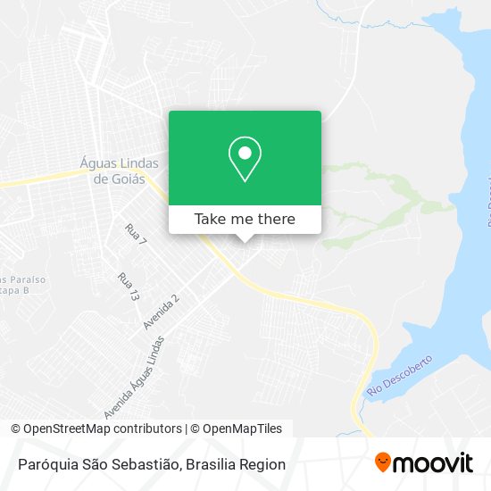 Paróquia São Sebastião map