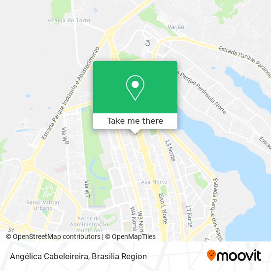 Angélica Cabeleireira map