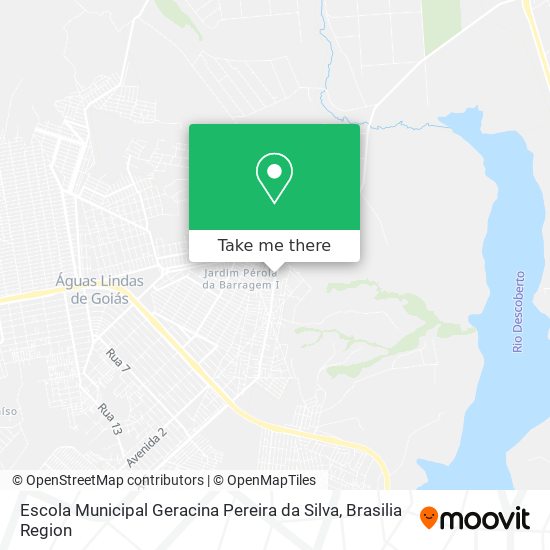 Escola Municipal Geracina Pereira da Silva map