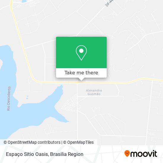 Espaço Sítio Oasis map