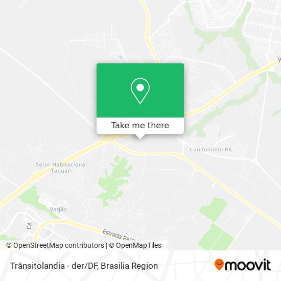 Trânsitolandia - der/DF map