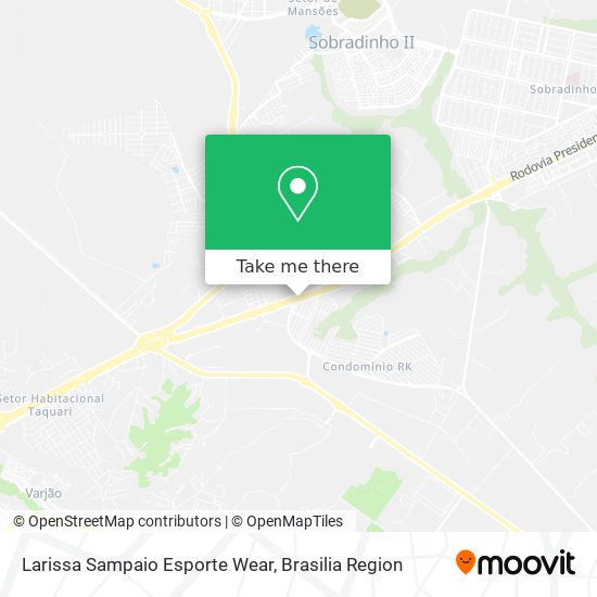 Larissa Sampaio Esporte Wear map