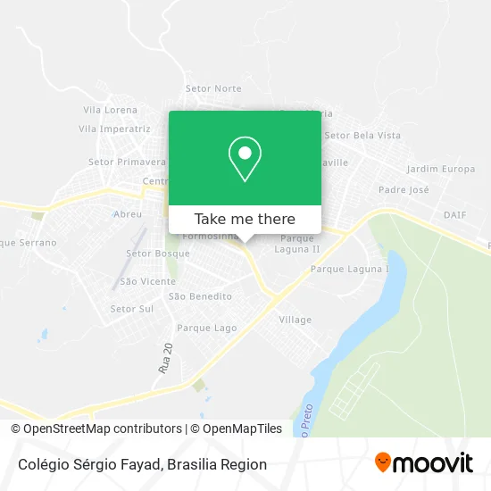 Colégio Sérgio Fayad map