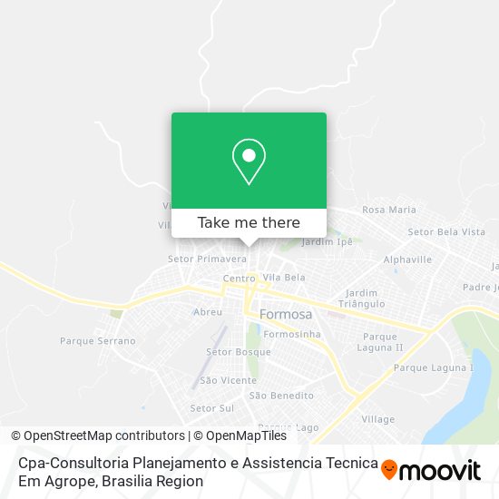 Cpa-Consultoria Planejamento e Assistencia Tecnica Em Agrope map