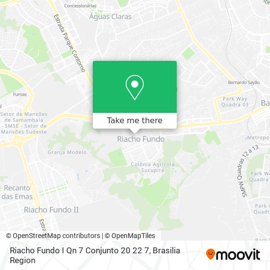 Riacho Fundo I Qn 7 Conjunto 20 22 7 map