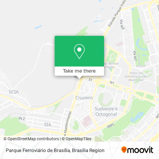Parque Ferroviário de Brasília map