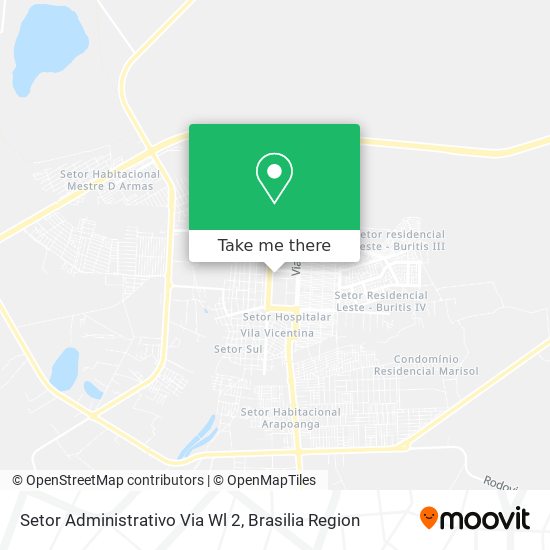 Setor Administrativo Via Wl 2 map