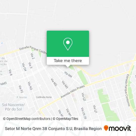 Setor M Norte Qnm 38 Conjunto S U map