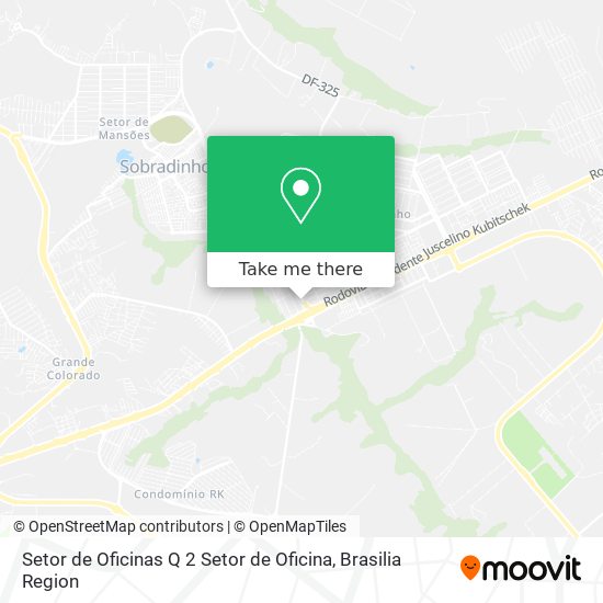 Setor de Oficinas Q 2 Setor de Oficina map