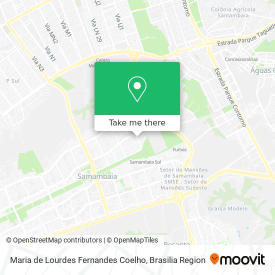 Maria de Lourdes Fernandes Coelho map