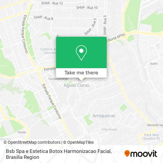 Bsb Spa e Estetica Botox Harmonizacao Facial map
