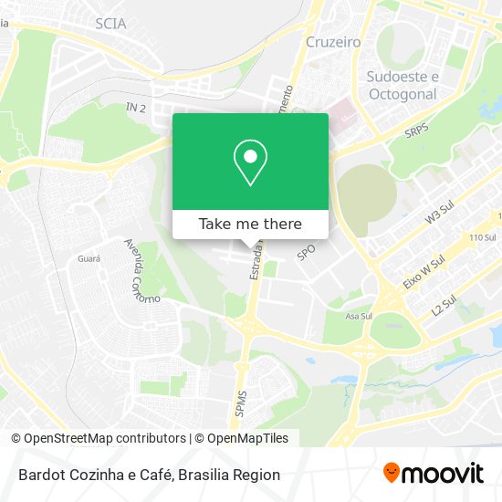 Bardot Cozinha e Café map