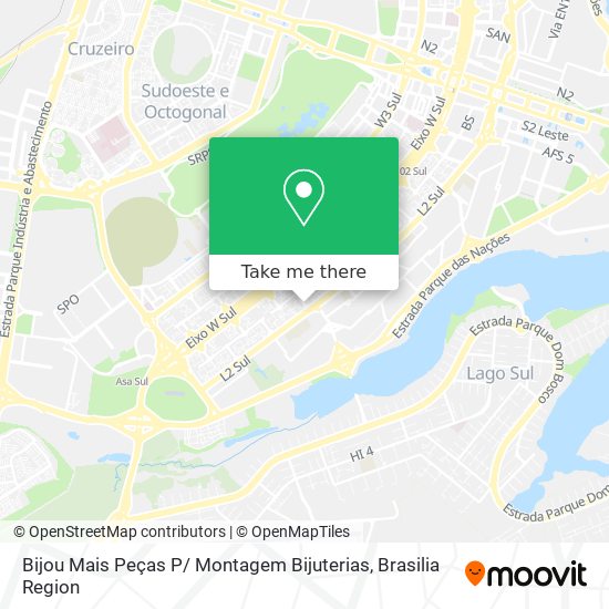 Bijou Mais Peças P/ Montagem Bijuterias map