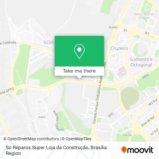 Só Reparos Super Loja da Construção map