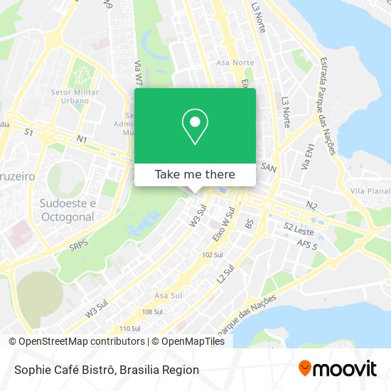 Sophie Café Bistrô map