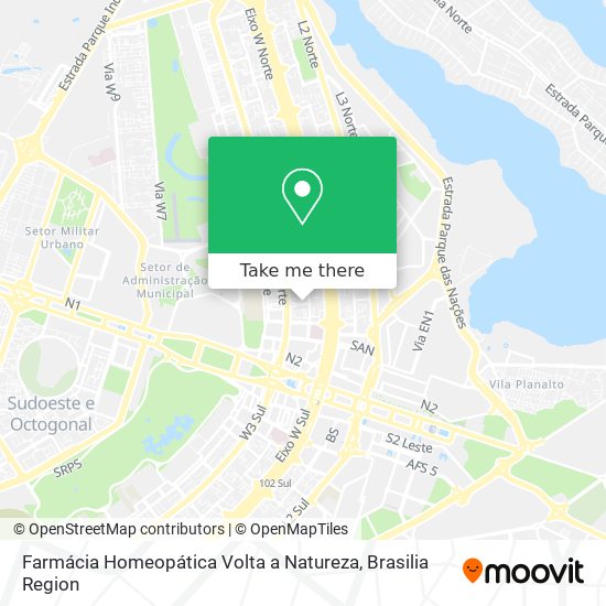 Farmácia Homeopática Volta a Natureza map