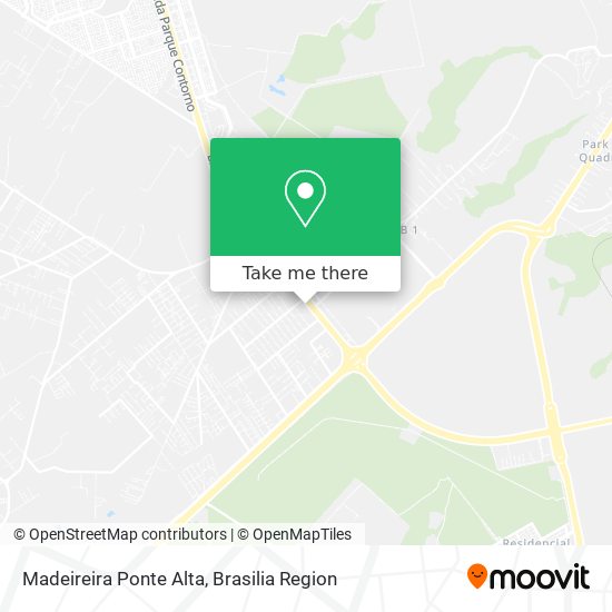 Madeireira Ponte Alta map