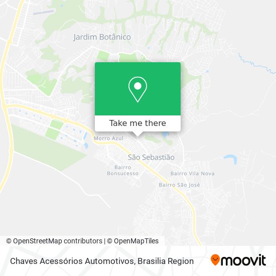 Chaves Acessórios Automotivos map