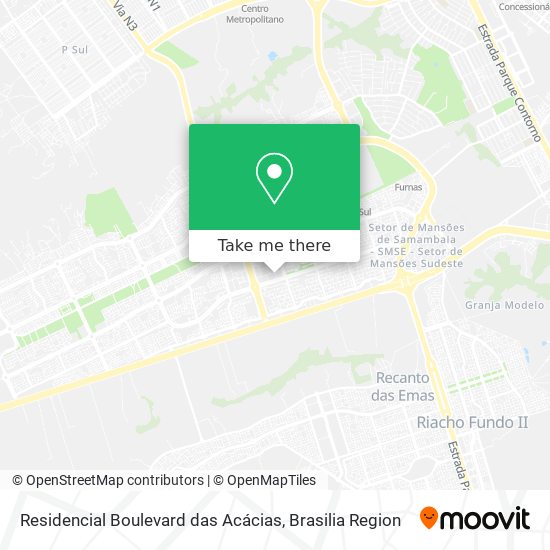 Residencial Boulevard das Acácias map