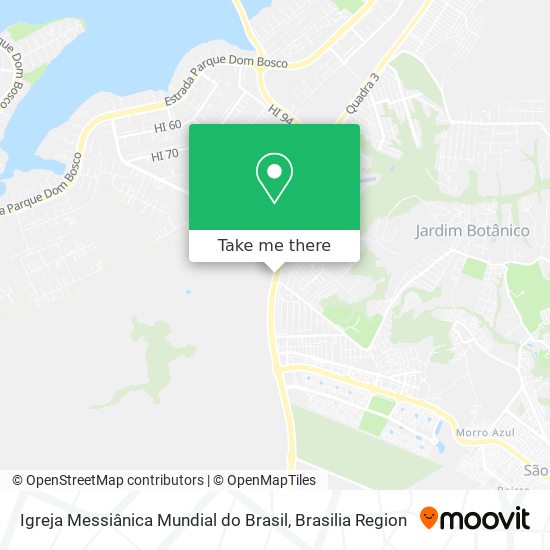 Igreja Messiânica Mundial do Brasil map