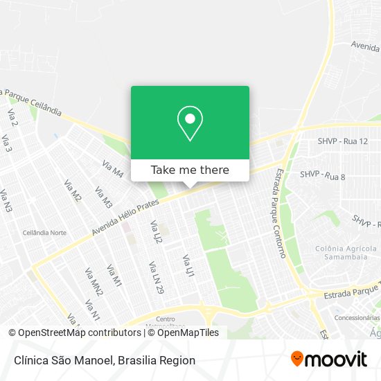 Clínica São Manoel map